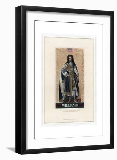 William III, King of England, Scotland and Ireland-William Home Lizars-Framed Giclee Print