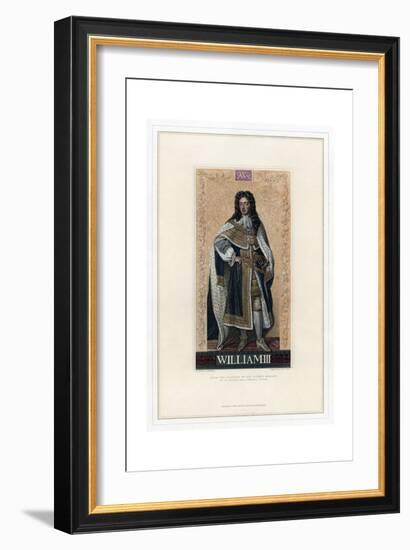 William III, King of England, Scotland and Ireland-William Home Lizars-Framed Giclee Print