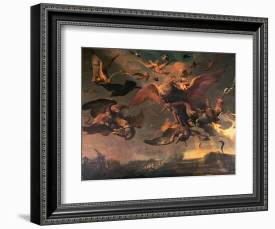 William III's Lowland Wars-Melchior de Hondecoeter-Framed Giclee Print