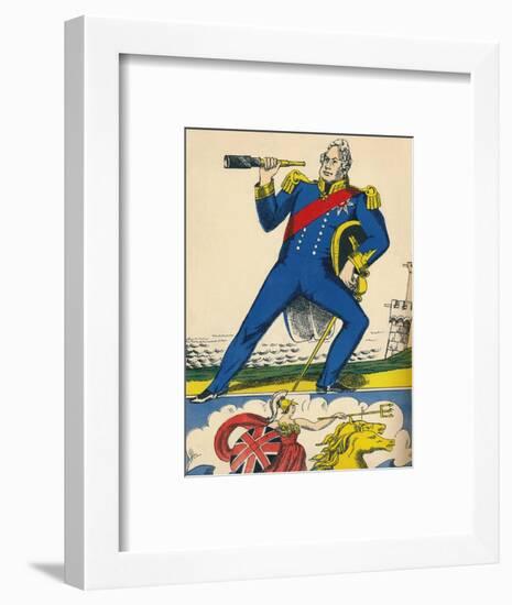 William IV, King of Great Britain and Ireland from 1830, (1932)-Rosalind Thornycroft-Framed Giclee Print