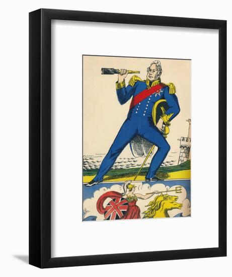 William IV, King of Great Britain and Ireland from 1830, (1932)-Rosalind Thornycroft-Framed Giclee Print