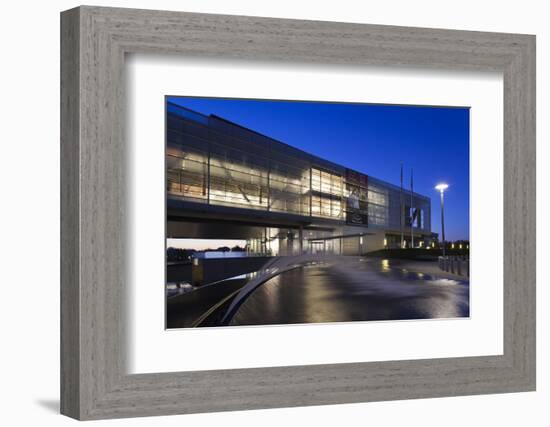 William J, Clinton Presidential Library, Little Rock, Arkansas, USA-Walter Bibikow-Framed Photographic Print