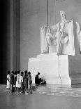 Paying Homage to Lincoln-William J. Smith-Premium Photographic Print