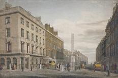 Hay Hill, Westminster, London, 1809-William James Bennett-Framed Giclee Print