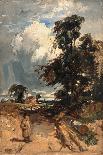 A Wooded Landscape, 1844 (Oil on Canvas)-William James Muller-Giclee Print