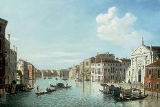 A View of the Grand Canal, Venice, from Santa Maria della Carita to the Bacino di San Marco-William James-Giclee Print