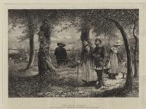Sketches in a Norman Cider Orchard-William John Hennessy-Giclee Print