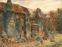 Speke Hall, 1860 (Oil on Canvas)-William John Huggins-Giclee Print