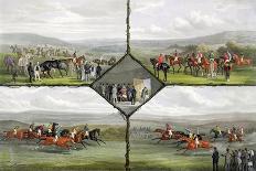 Colonel Pearson's 'Achievement' with J. Chalmer Up in a Landscape-William Joseph Shayer-Framed Giclee Print