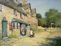 Cotswold Village, 1917-William Kay Blacklock-Giclee Print