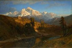 An Autumnal Sunset on the Russian River, 1878-William Keith-Framed Giclee Print