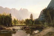 An Autumnal Sunset on the Russian River, 1878-William Keith-Framed Giclee Print