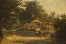 Old Cottages at Petersfield, 1820-William Kidd-Giclee Print