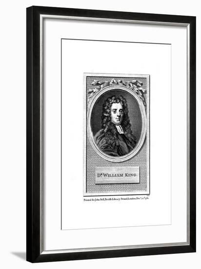 William King, English Poet-null-Framed Giclee Print