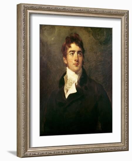 William Lamb, 2nd Viscount Melbourne (1779-1848)-Thomas Lawrence-Framed Giclee Print