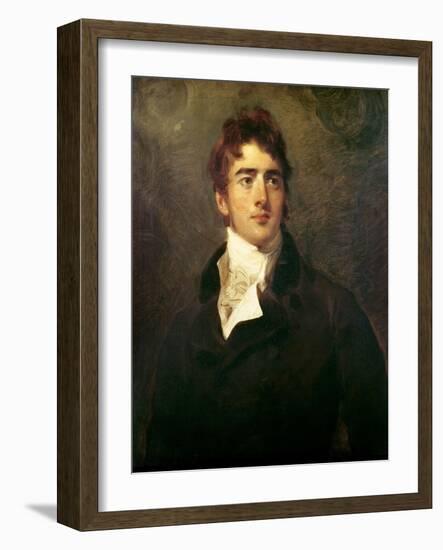 William Lamb, 2nd Viscount Melbourne (1779-1848)-Thomas Lawrence-Framed Giclee Print