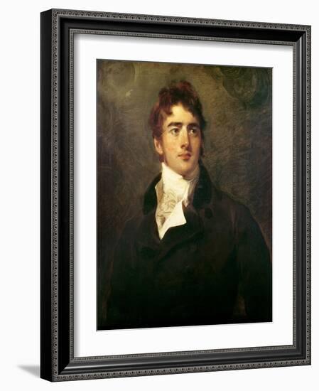 William Lamb, 2nd Viscount Melbourne (1779-1848)-Thomas Lawrence-Framed Giclee Print