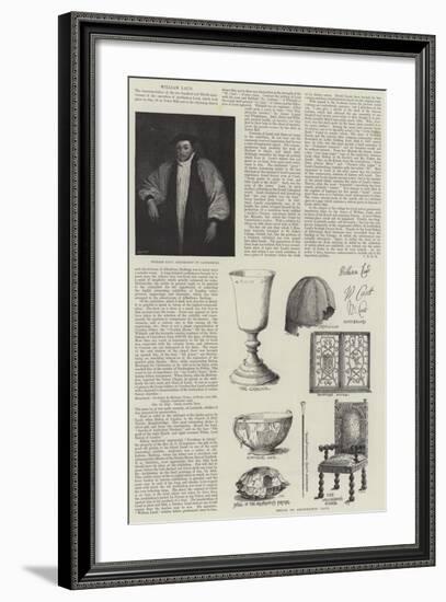 William Laud-null-Framed Giclee Print