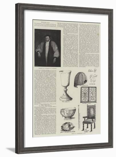 William Laud-null-Framed Giclee Print