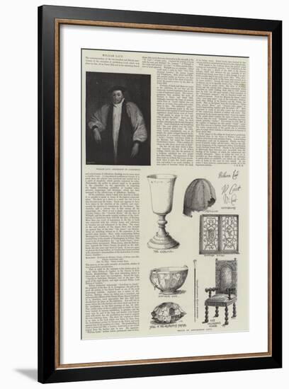 William Laud-null-Framed Giclee Print