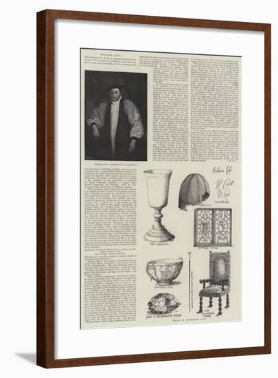 William Laud-null-Framed Giclee Print