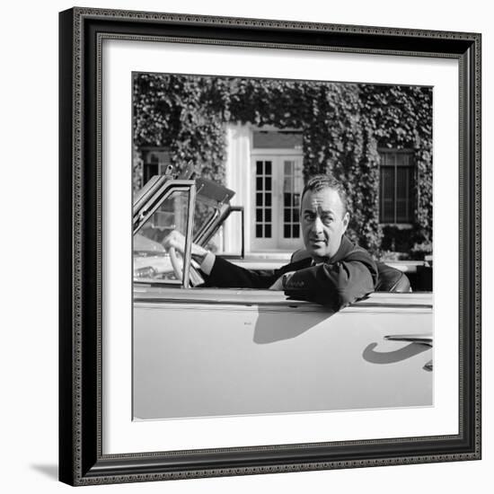 William Levitt, Builder Responsible for the Long Island Suburban Community Levittown-null-Framed Premium Photographic Print