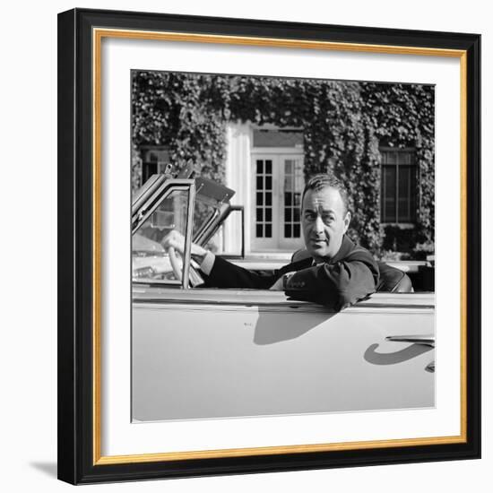 William Levitt, Builder Responsible for the Long Island Suburban Community Levittown-null-Framed Premium Photographic Print