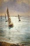 Gathering Driftwood, Holland, 1877-William Lionel Wyllie-Giclee Print