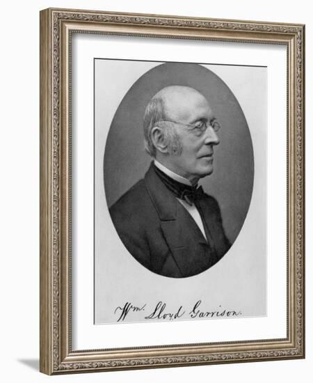 William Lloyd Garrison-null-Framed Photographic Print