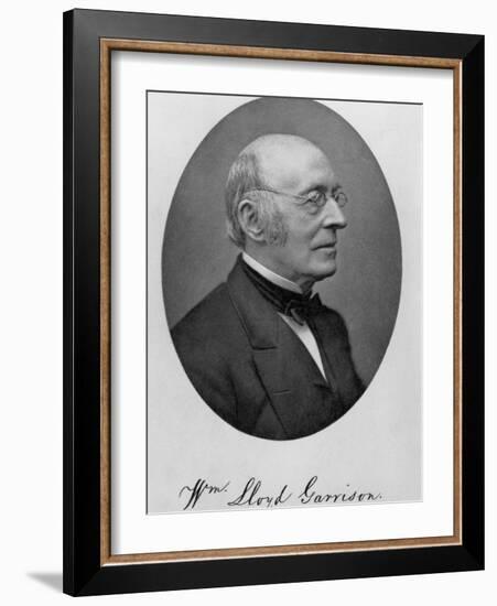 William Lloyd Garrison-null-Framed Photographic Print