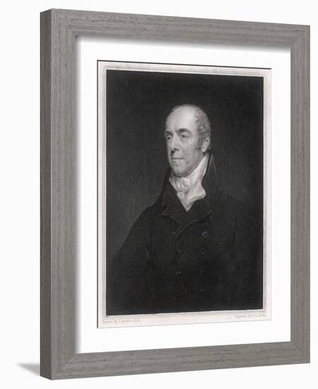 William Lord Grenville-J Jackson-Framed Art Print