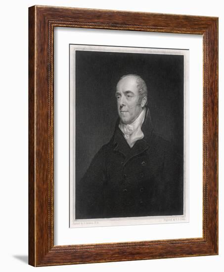 William Lord Grenville-J Jackson-Framed Art Print