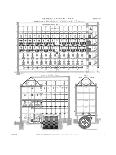 Sectional View of Strutt's Model Cotton Mills, Belper, Derbyshire, England, 1820-William Lowry-Giclee Print