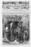The Sunny South - a Revival Meeting - a Seeker 'Getting Religion', Pub. 1873-William Ludlow Sheppard-Giclee Print