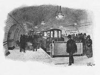 'Cannon Street Station - Night', 1891-William Luker-Framed Giclee Print