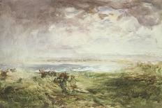 Scottish Shore, 19th Century-William Mactaggart-Mounted Giclee Print