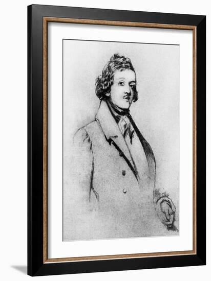 William Makepeace Thackeray --Daniel Maclise-Framed Giclee Print
