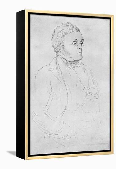 William Makepeace Thackeray-Richard Doyle-Framed Premier Image Canvas