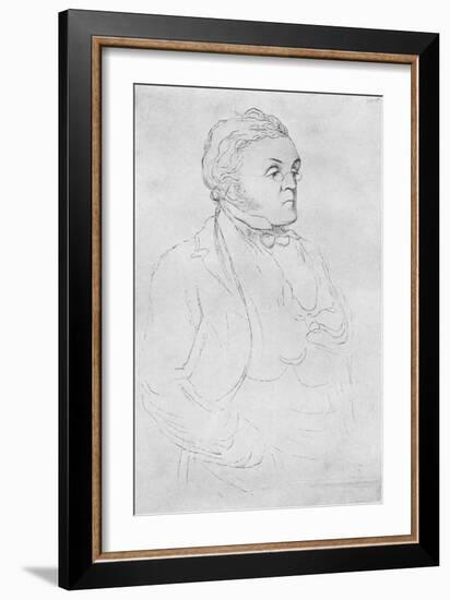 William Makepeace Thackeray-Richard Doyle-Framed Giclee Print