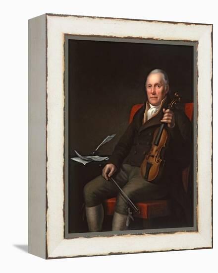 William Marshall (1748-1833), Scottish Fiddler and Composer, 1817-John Moir-Framed Premier Image Canvas