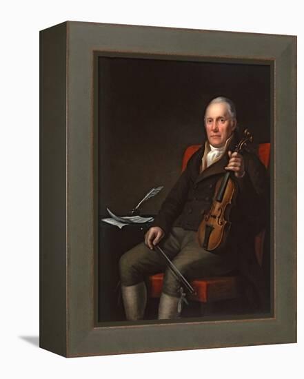 William Marshall (1748-1833), Scottish Fiddler and Composer, 1817-John Moir-Framed Premier Image Canvas