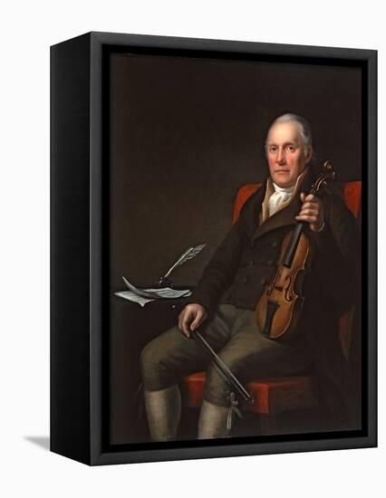 William Marshall (1748-1833), Scottish Fiddler and Composer, 1817-John Moir-Framed Premier Image Canvas