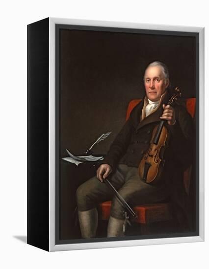 William Marshall (1748-1833), Scottish Fiddler and Composer, 1817-John Moir-Framed Premier Image Canvas