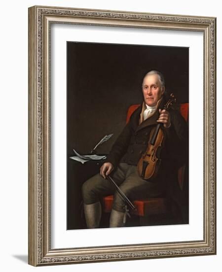 William Marshall (1748-1833), Scottish Fiddler and Composer, 1817-John Moir-Framed Giclee Print