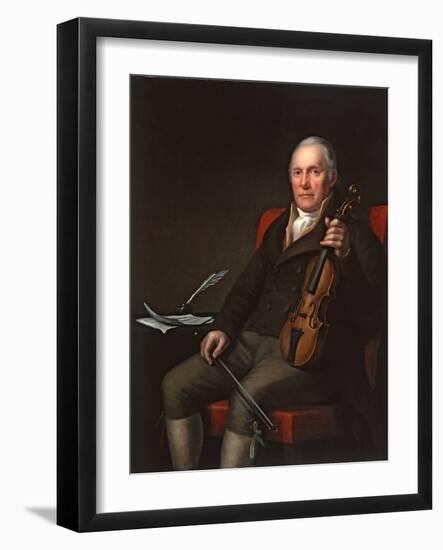 William Marshall (1748-1833), Scottish Fiddler and Composer, 1817-John Moir-Framed Giclee Print