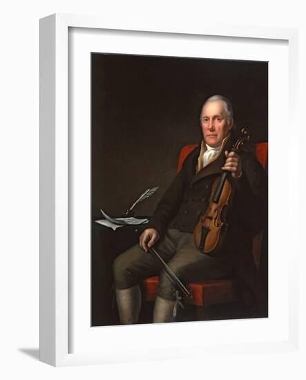William Marshall (1748-1833), Scottish Fiddler and Composer, 1817-John Moir-Framed Giclee Print