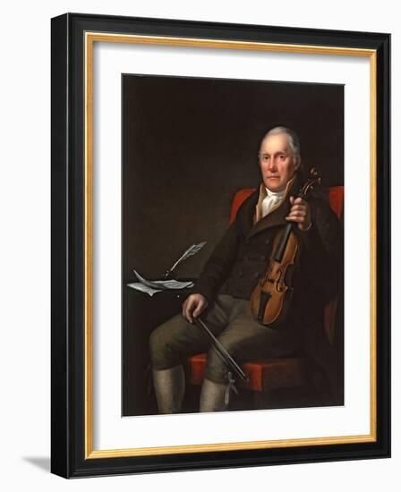 William Marshall (1748-1833), Scottish Fiddler and Composer, 1817-John Moir-Framed Giclee Print