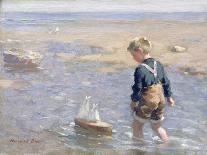 Playing in the Shallows-William Marshall Brown-Giclee Print