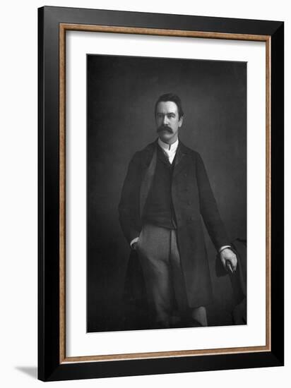 William Martin Conway, 1st Baron Conway of Allington (1856-193), 1893-W&d Downey-Framed Photographic Print