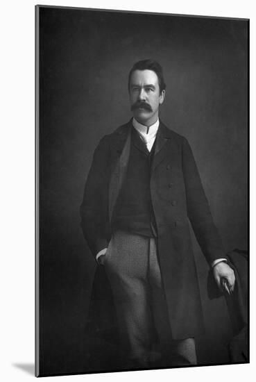 William Martin Conway, 1st Baron Conway of Allington (1856-193), 1893-W&d Downey-Mounted Photographic Print